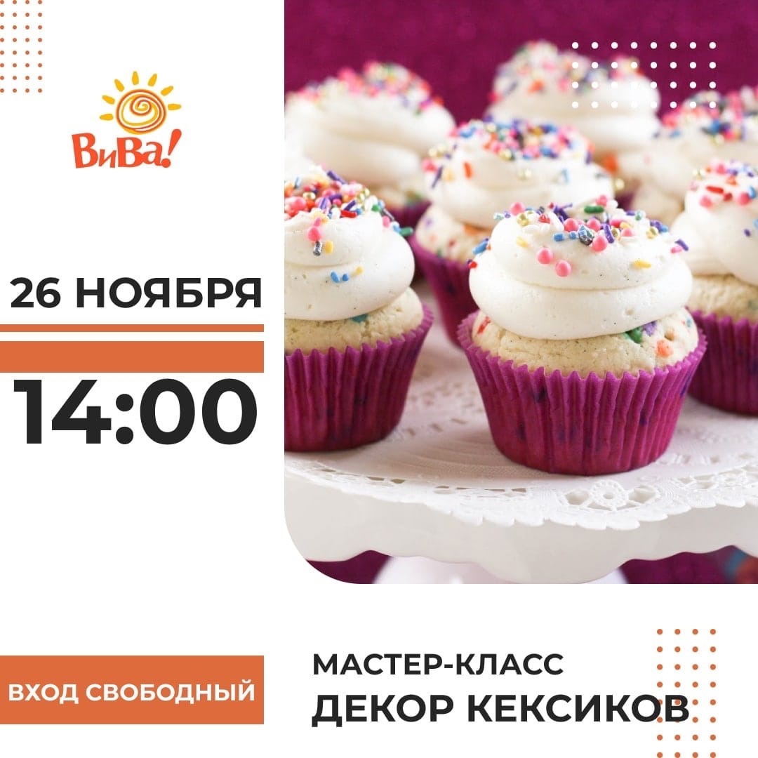 Декор кексиков